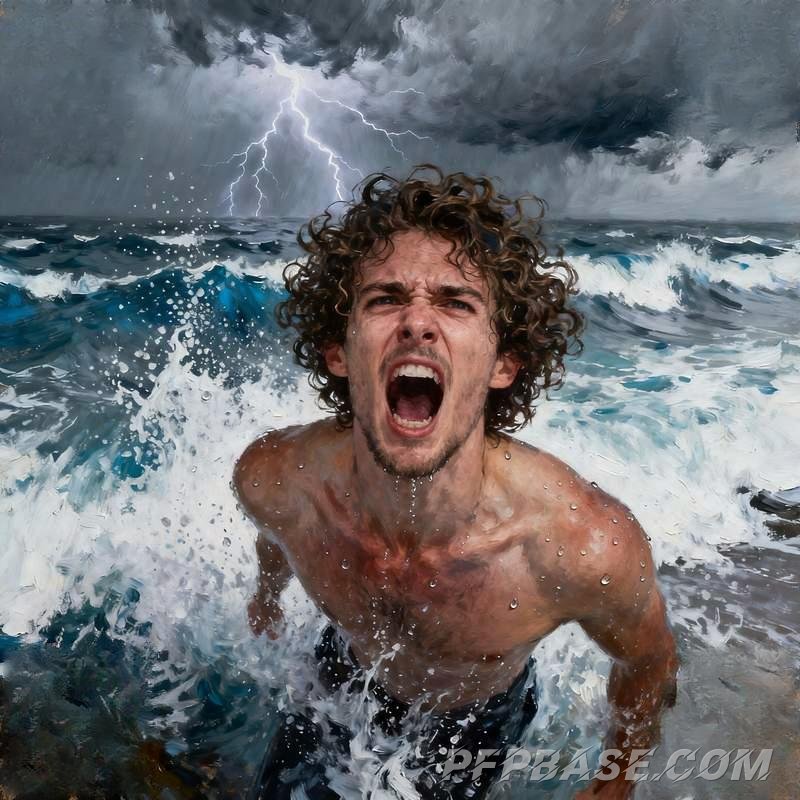 Image 6: male head, unique style, play of light and shadow, nature, urban scene, artistic expression