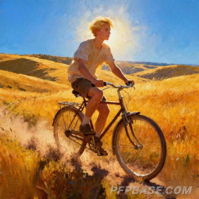 Image 3: young man, mountain twilight, industrial ruins, graffiti street, forest in mist, volcanic coastline